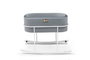 Hanah Home Hier Metal - Gris y Blanco
